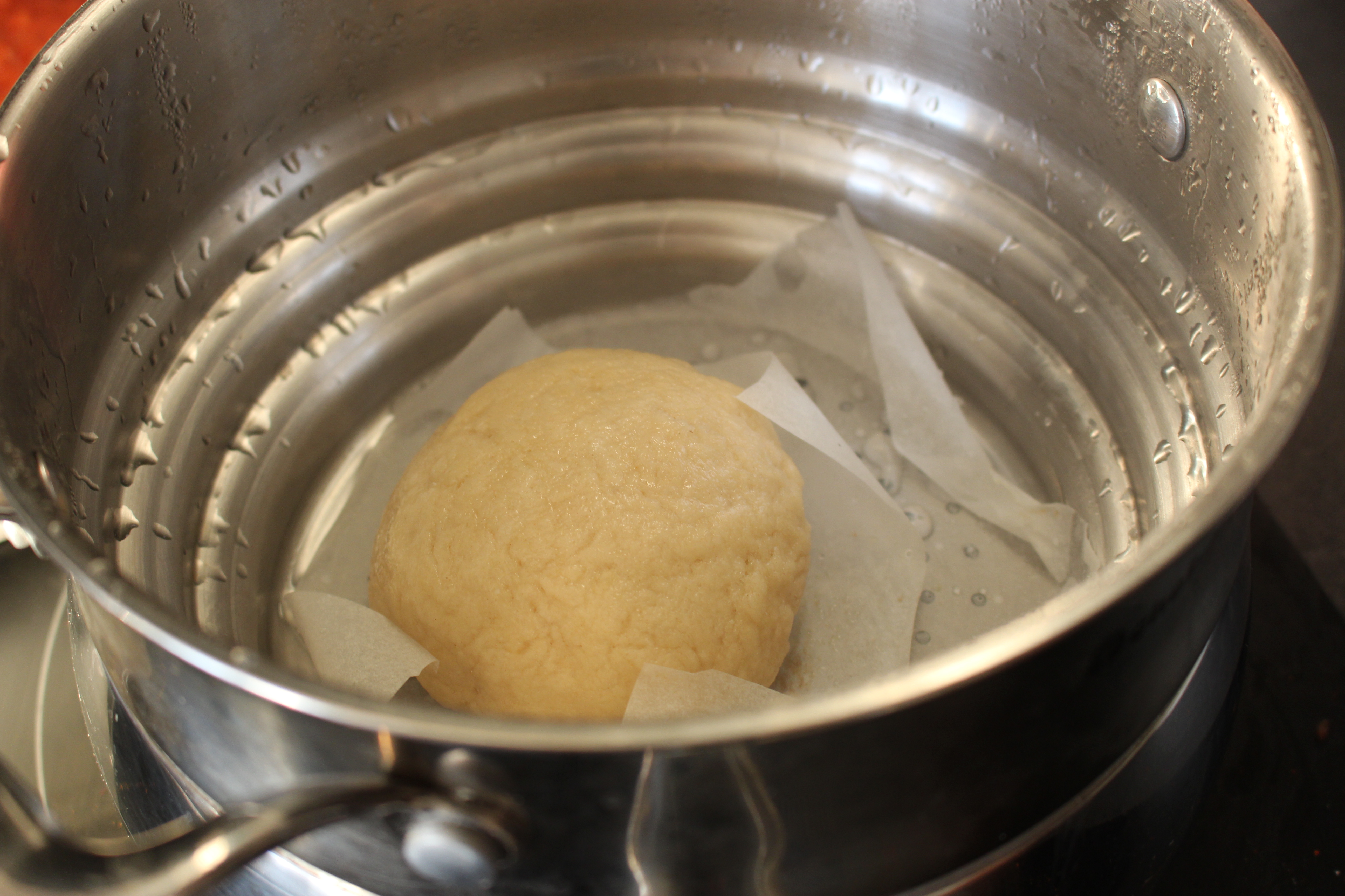 Kluski na parze vegan